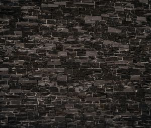 Preview wallpaper wall, bricks, surface, texture, gray