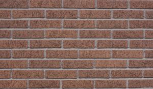 Preview wallpaper wall, bricks, surface, brown, texture