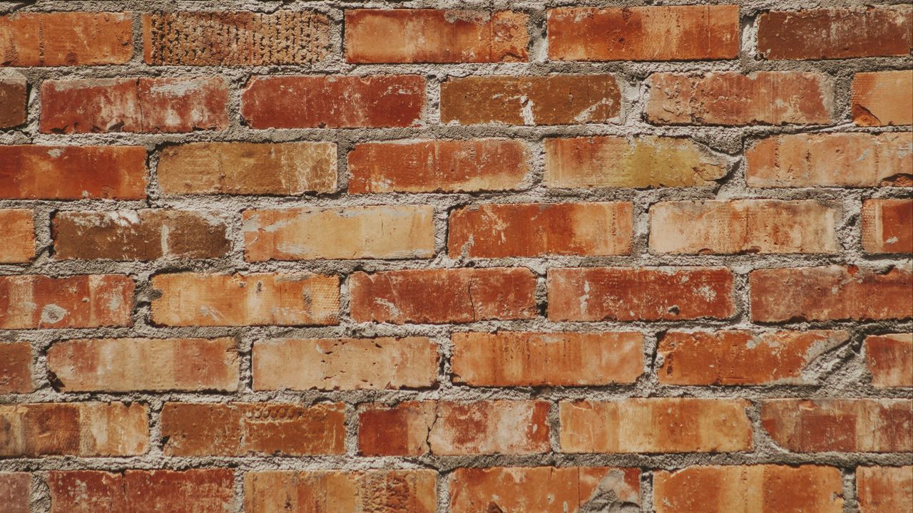 Wallpaper wall, bricks, texture, surface, brick