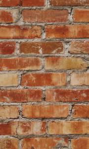 Preview wallpaper wall, bricks, texture, surface, brick