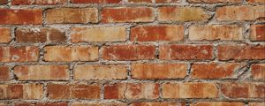 Preview wallpaper wall, bricks, texture, surface, brick