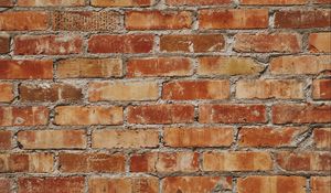 Preview wallpaper wall, bricks, texture, surface, brick