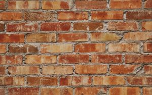 Preview wallpaper wall, bricks, texture, surface, brick