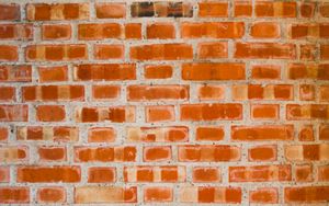 Preview wallpaper wall, bricks, texture, brown