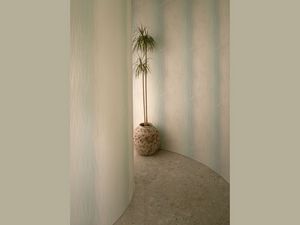 Preview wallpaper wall, corner, vase, striped, flowers