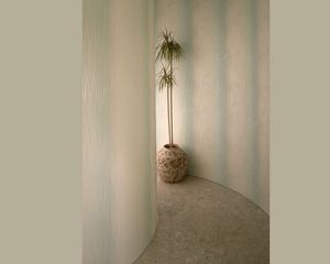 Preview wallpaper wall, corner, vase, striped, flowers