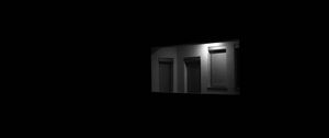 Preview wallpaper wall, door, dark