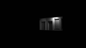 Preview wallpaper wall, door, dark