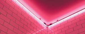Preview wallpaper wall, light, pink, tile