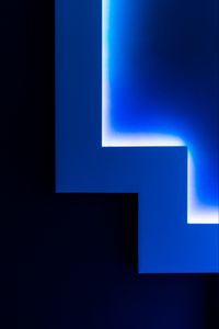 Preview wallpaper wall, lines, neon, glow, shape