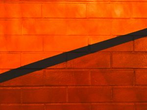 Preview wallpaper wall, paint, bricks, texture, surface