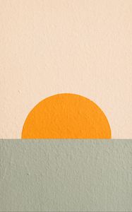 Preview wallpaper wall, paint, circle, line