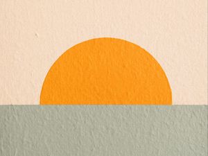 Preview wallpaper wall, paint, circle, line
