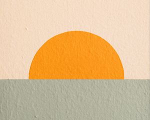 Preview wallpaper wall, paint, circle, line