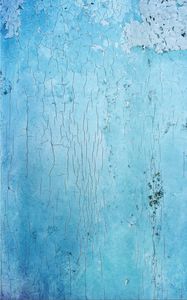 Preview wallpaper wall, paint, cranny, texture, blue