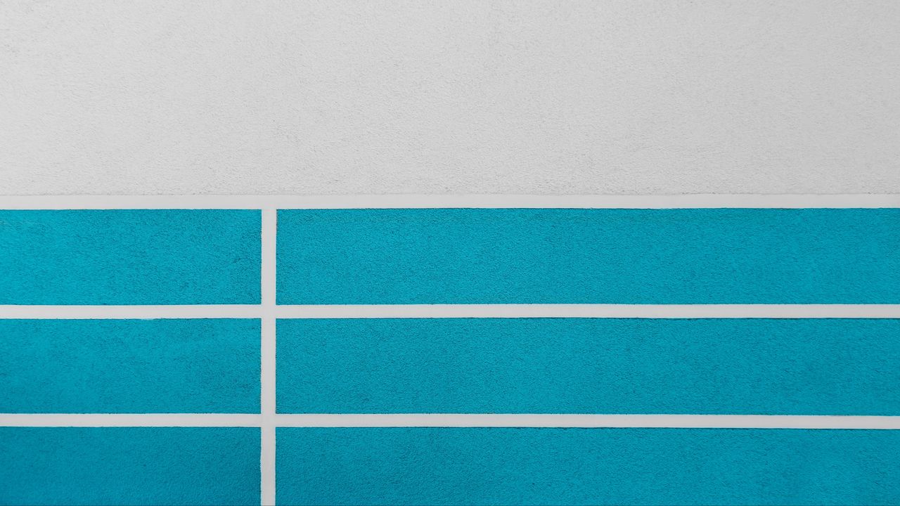 Wallpaper wall, paint, lines, blue, white, stripes