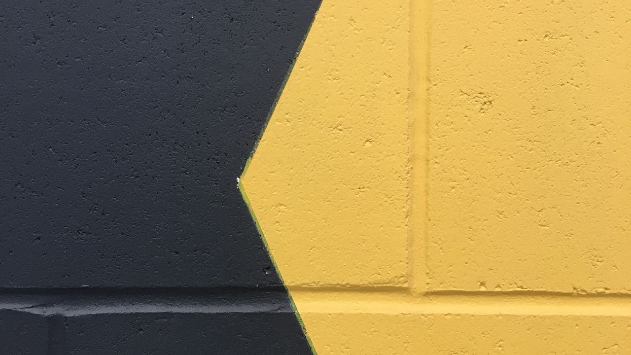 Wallpaper wall, paint, lines, geometry, modern art
