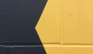 Preview wallpaper wall, paint, lines, geometry, modern art