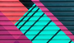Preview wallpaper wall, paint, stripes, colorful