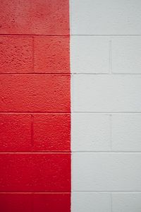 Preview wallpaper wall, paint, texture, red, white
