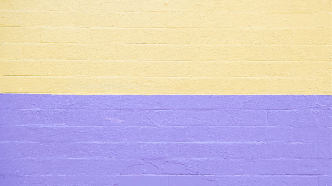Wallpaper wall, paint, texture, yellow, purple