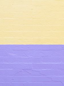 Preview wallpaper wall, paint, texture, yellow, purple