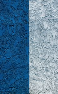 Preview wallpaper wall, paints, blue, white, texture