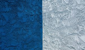 Preview wallpaper wall, paints, blue, white, texture