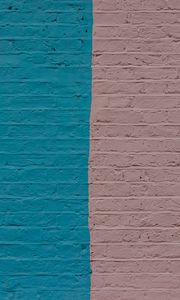 Preview wallpaper wall, paints, blue, pink, texture