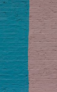 Preview wallpaper wall, paints, blue, pink, texture