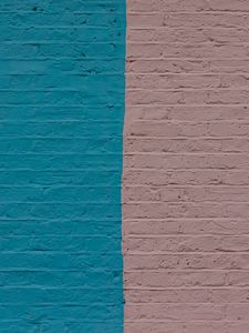 Preview wallpaper wall, paints, blue, pink, texture