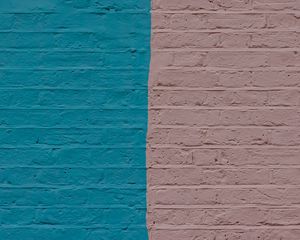 Preview wallpaper wall, paints, blue, pink, texture