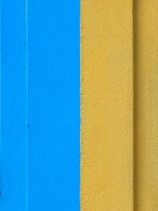 Preview wallpaper wall, paints, texture, yellow, blue