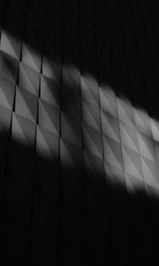 Preview wallpaper wall, panels, shadow, bw, dark