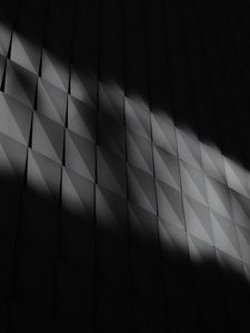 Preview wallpaper wall, panels, shadow, bw, dark