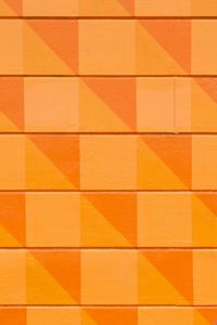 Preview wallpaper wall, pattern, texture, squares, orange