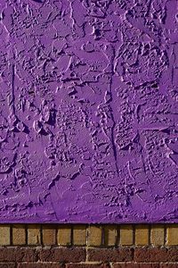 Preview wallpaper wall, relief, paint, purple