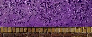 Preview wallpaper wall, relief, paint, purple