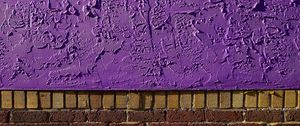 Preview wallpaper wall, relief, paint, purple