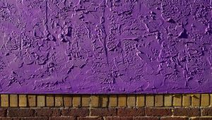 Preview wallpaper wall, relief, paint, purple