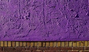 Preview wallpaper wall, relief, paint, purple