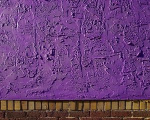 Preview wallpaper wall, relief, paint, purple