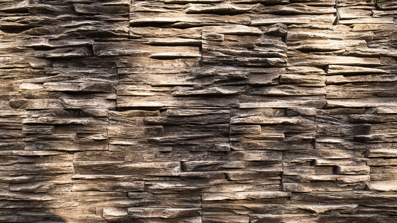 Wallpaper wall, relief, stone, shadows