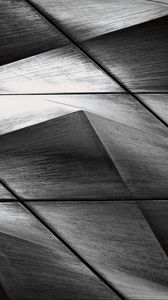 Preview wallpaper wall, relief, surface, architecture, black and white
