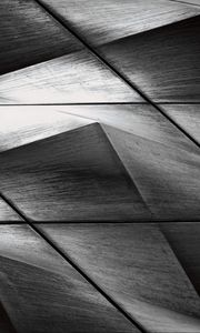 Preview wallpaper wall, relief, surface, architecture, black and white