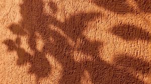 Preview wallpaper wall, shadow, texture, brown