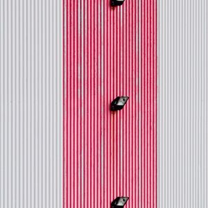 Preview wallpaper wall, spotlights, minimalism, stripes, lines