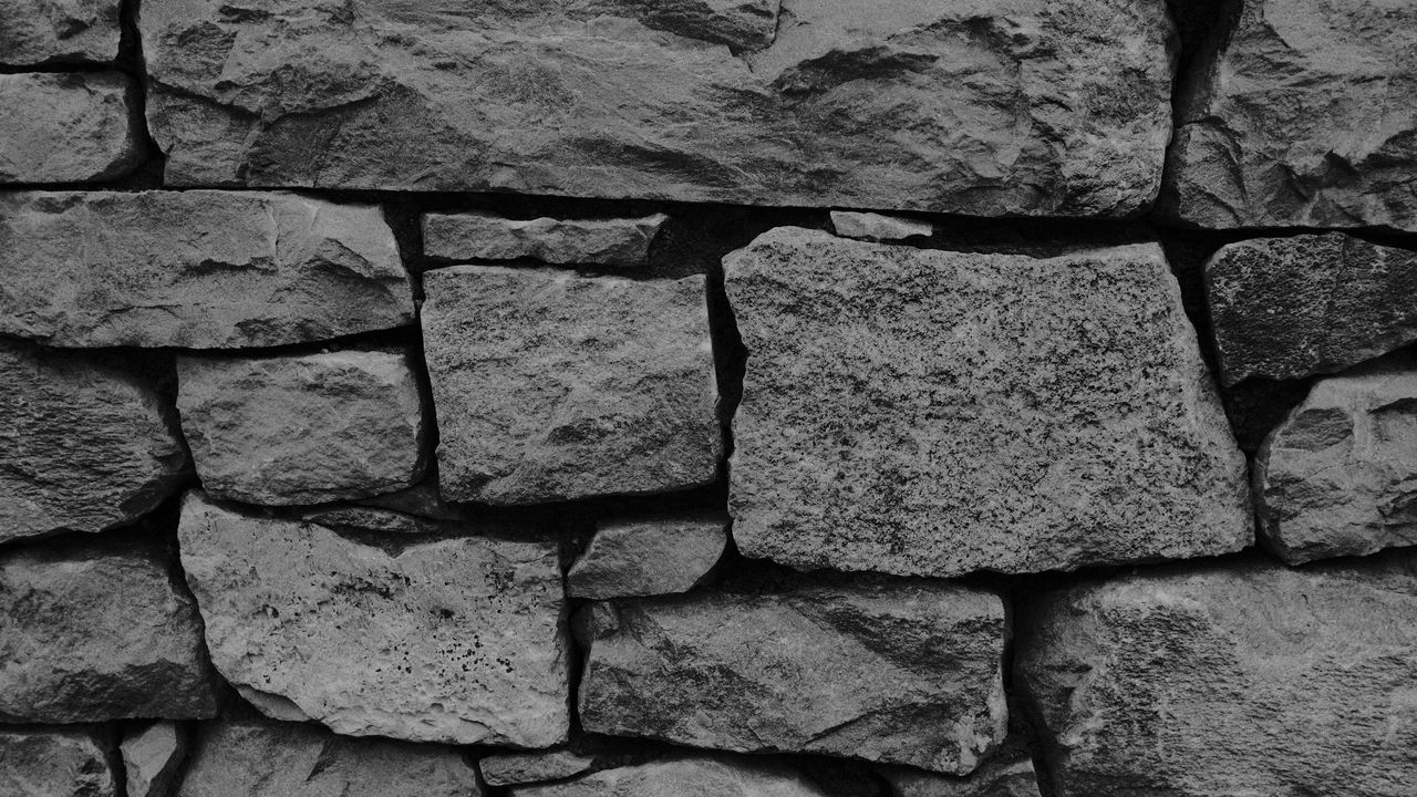 Wallpaper wall, stone, surface, rough, texture, gray