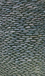 Preview wallpaper wall, stones, texture, gray