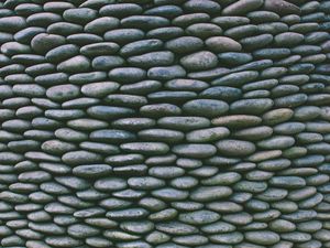 Preview wallpaper wall, stones, texture, gray